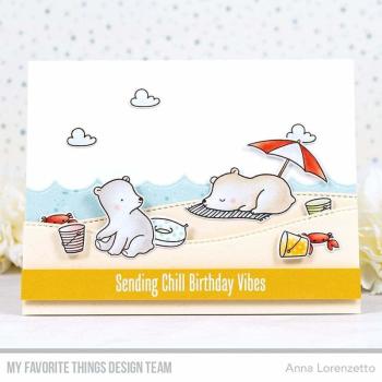 My Favorite Things Stempelset "Beach Bear" Clear Stamp Set