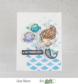 Picket Fence Studios Mermaid Dear Die (D-104D)