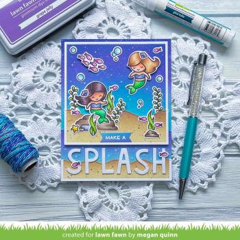 Lawn Fawn Stempelset "Mermaid for You Flip-Flop" Clear Stamp