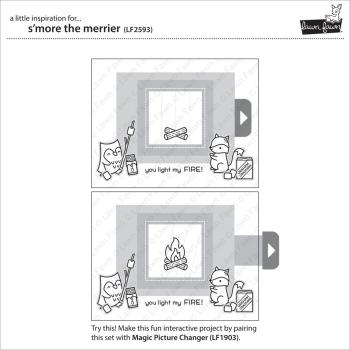 Lawn Fawn Stempelset "S'more the Merrier" Clear Stamp