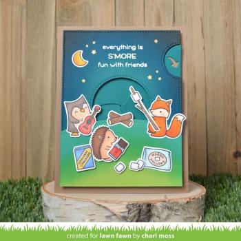 Lawn Fawn Stempelset "S'more the Merrier" Clear Stamp