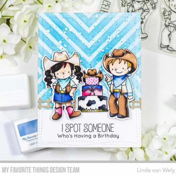My Favorite Things Stempelset "Saddle Up & Celebrate" Clear Stamp Set