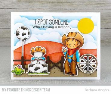 My Favorite Things Stempelset "Saddle Up & Celebrate" Clear Stamp Set
