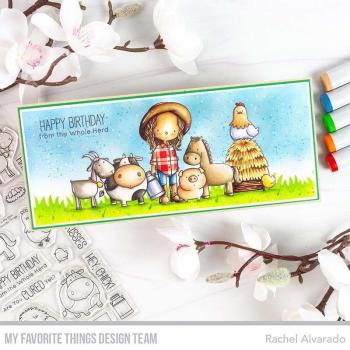 My Favorite Things Stempelset "Green Pastures" Clear Stamp Set