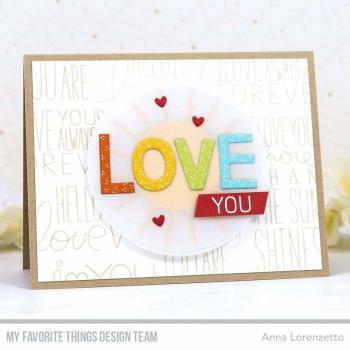 My Favorite Things Stempel "I Love You More" Clear Stamp