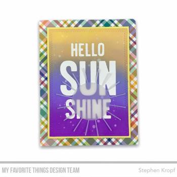 My Favorite Things Die-namics "Full Sun " | Stanzschablone | Stanze | Craft Die