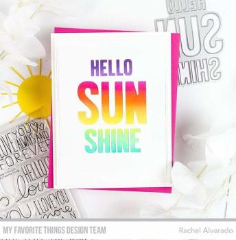 My Favorite Things Die-namics "Full Sun " | Stanzschablone | Stanze | Craft Die