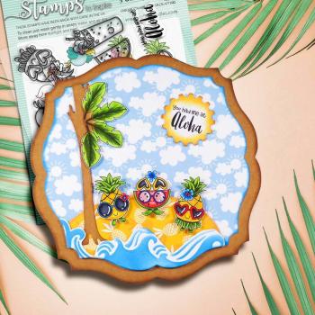 Polkadoodles Stempel "Tropical Fever" Clear Stamp-Set