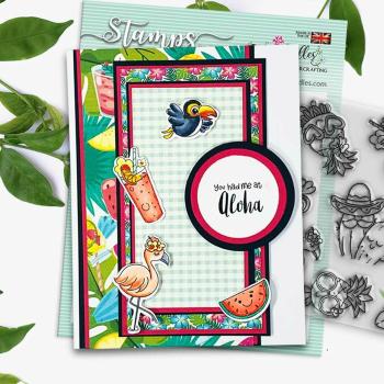 Polkadoodles Stempel "Tropical Fever" Clear Stamp-Set