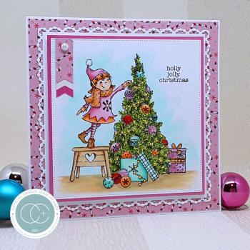 Craft Consortium Made by Elves Tree Clear Stamps 