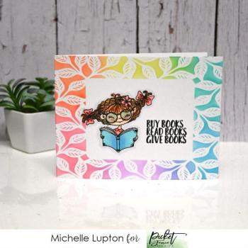 Picket Fence Studios Your Next Book Dear  Clear Stamps 