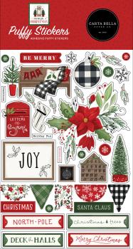 Carta Bella "Home For Christmas" Puffy Stickers