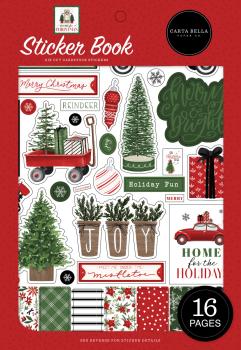 Carta Bella "Home For Christmas" Sticker Book