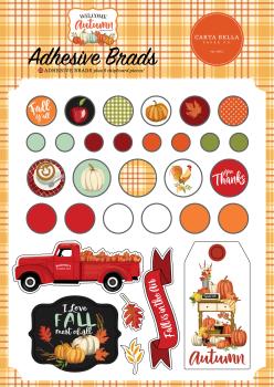 Carta Bella "Welcome Autumn" Adhesive Brads