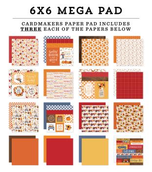 Echo Park "Fall" 6x6" Cardmakers Mega Pad