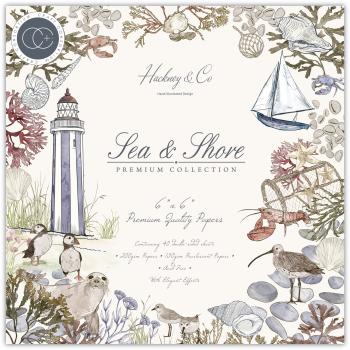 Craft Consortium Papierblock 6x6" Sea & Shore