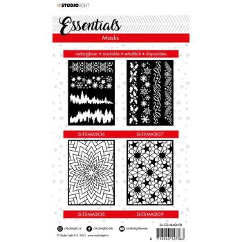 Studio Light - Schablone -  Essentials Christmas mask stencil Never ending star