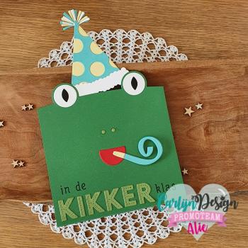 Carlijn Design Knuffelkaart Accessoires Feest  Cutting Dies - Stanzen