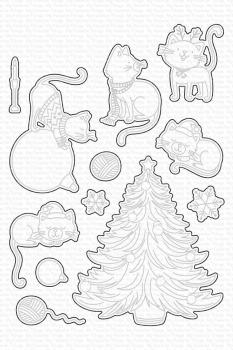 My Favorite Things Die-namics "Meowy Christmas" | Stanzschablone | Stanze | Craft Die