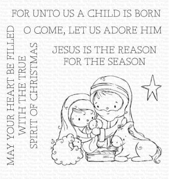 My Favorite Things Stempelset "Away in a Manger" Clear Stamp Set