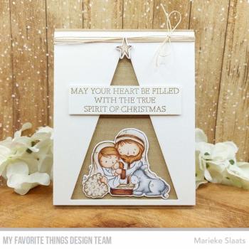 My Favorite Things Stempelset "Away in a Manger" Clear Stamp Set