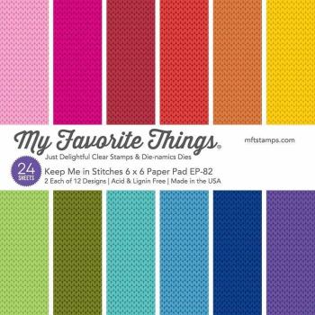 My Favorite Things Keep Me in Stitches 6x6 Inch Paper Pad