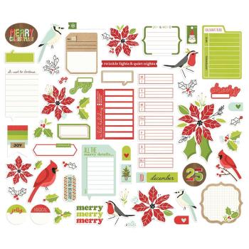 Simple Stories Simple  Make it Merry Journal   Bits & Pieces -  Stanzteile