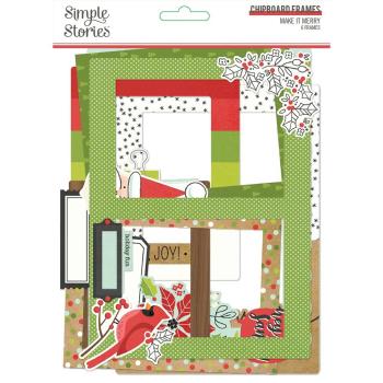 Simple Stories - Make it Merry - Chipboard Sticker 