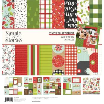 Simple Stories - Make it Merry - Cardstock Sticker 