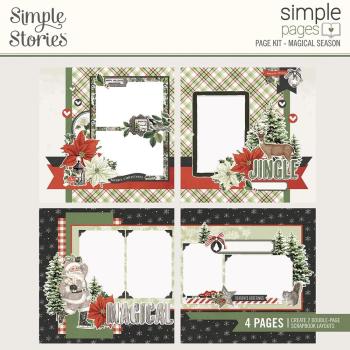 Simple Stories Magical Season Simple Pages Kit - Bits & Pieces