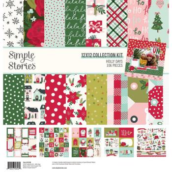 Simple Stories Simple Holly Days 12x12 Inch Collection Kit