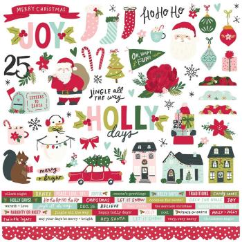 Simple Stories Simple Holly Days 12x12 Inch Collection Kit