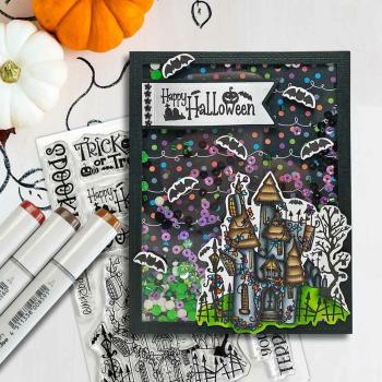 Polkadoodles Stempel "Hocus Pocus" Clear Stamp-Set