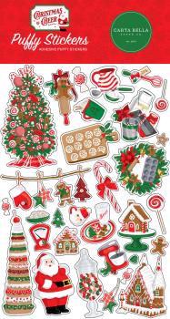 Carta Bella "Christmas Cheer" Puffy Stickers