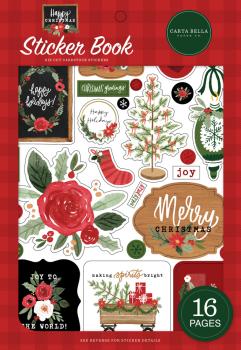 Carta Bella "Happy Christmas" Sticker Book