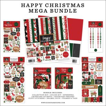 Carta Bella "Happy Christmas" Mega Bundle - Komplettpaket 
