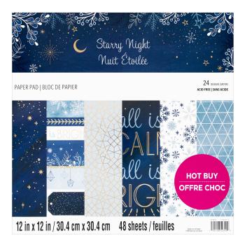 Craft Smith "Starry Night" 12x12" Paper Pad