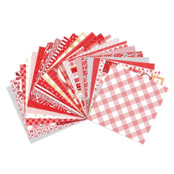 Craft Smith "Peppermint Stripe" 12x12" Paper Pad