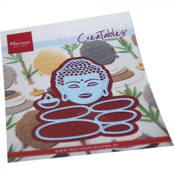 Marianne Design   Creatables snij- embosstencil Buddha - balancing sto