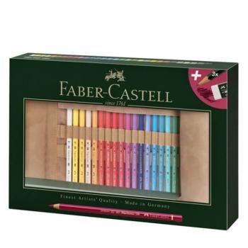 Faber Castell Polychromos Colour Pencils in Pencil Roll 