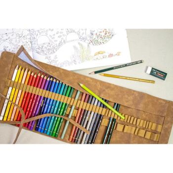 Faber Castell Polychromos Colour Pencils in Pencil Roll 