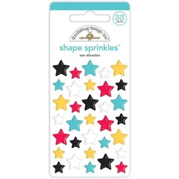 Doodlebug Design Star Attraction Shape Sprinkles 