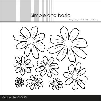 Simple and Basic " Flowers Cutting " Stanze -  Die