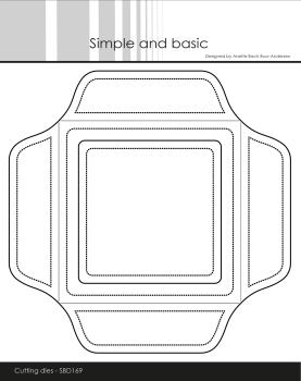 Simple and Basic " Envelope 10x10cm Cutting " Stanze -  Die