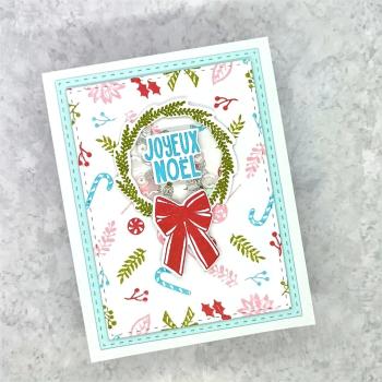 LDRS-Creative Peace & Joy Pirouette 6x8 Inch Clear Stamps