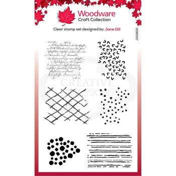 Woodware bubble Texture blots  Clear Stamps - Stempel 