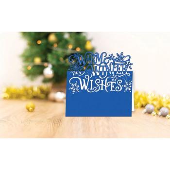 Gemini Warm Winter Wishes Edge'able Die  - Stanze - 