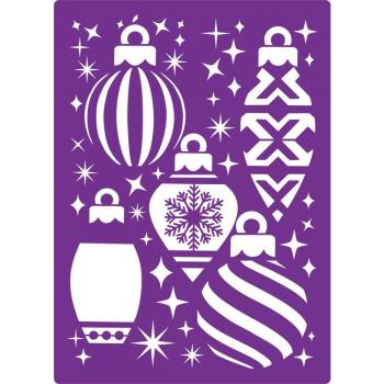 Gemini Delicate Decorations 3D Embossing Folder & Stencil - Prägefolder & Schablone