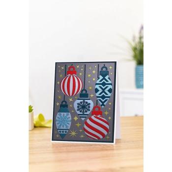 Gemini Delicate Decorations 3D Embossing Folder & Stencil - Prägefolder & Schablone