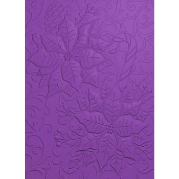 Gemini Precious Poinsettias 3D Embossing Folder & Stencil - Prägefolder & Schablone